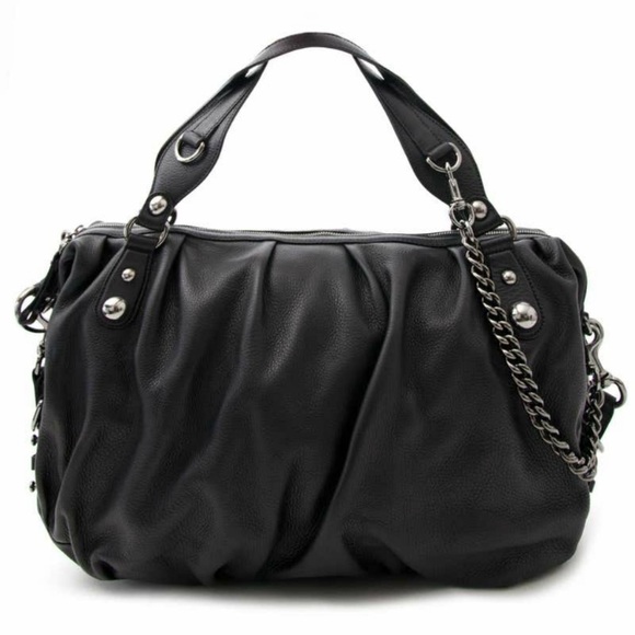 Gucci Handbags - Gucci Black Bit Boston Shoulder Bag